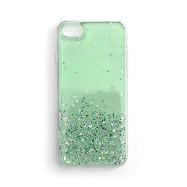 Wozinsky Xiaomi Redmi 9T / Poco M3 Cover Star Glitter - Grøn Green