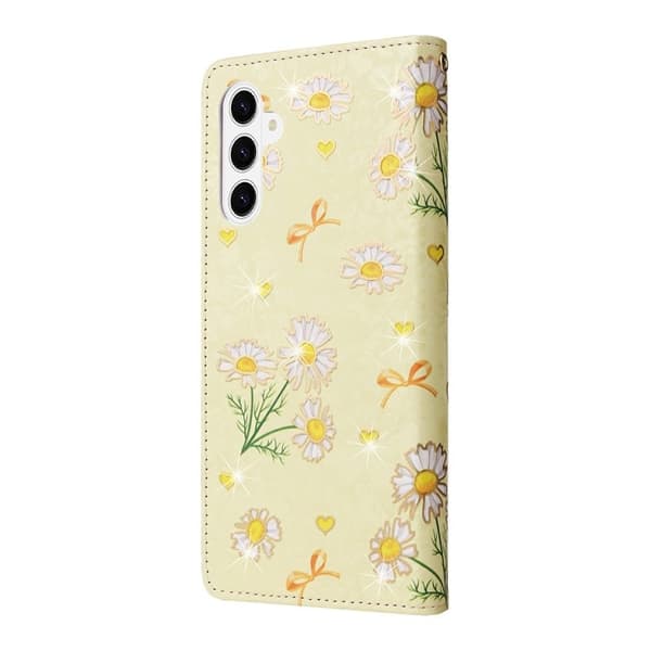 ABEEL Mobilskal till Samsung Galaxy S26 / S26 Pro RFID-Skydd - Gul Daisy