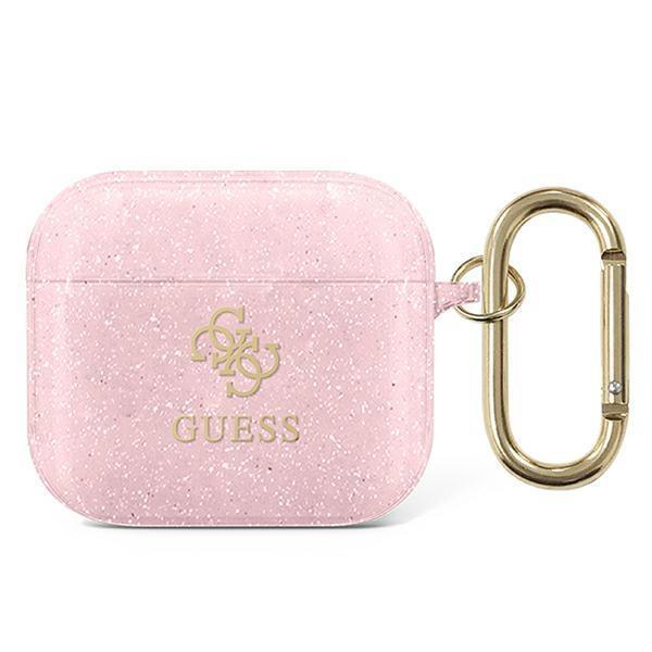 Guess Glitter Collection Skal AirPods 3 - Rosa Rosa