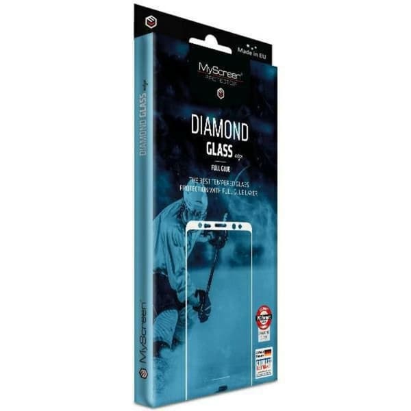 MS iPhone 16e Härdat Glas Skärmskydd Diamond FG - Svart Svart