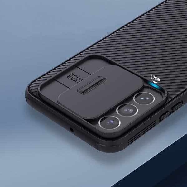 Nillkin Camshield Pro Skal Galaxy S22 Plus - Svart Svart