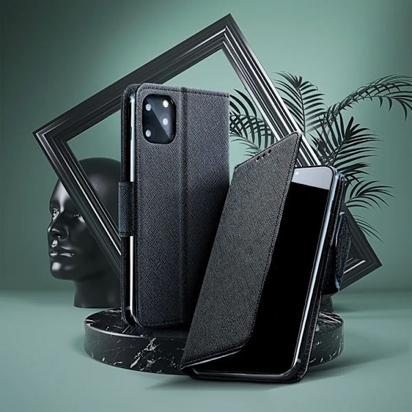 Galaxy A16 Pung Etui Fancy - Sort Black