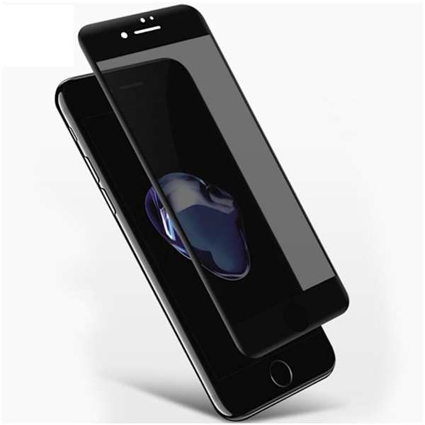[2-PACK] Privacy Härdat Glas Skärmskydd iPhone 7 Plus & iPhone 8 Plus Svart