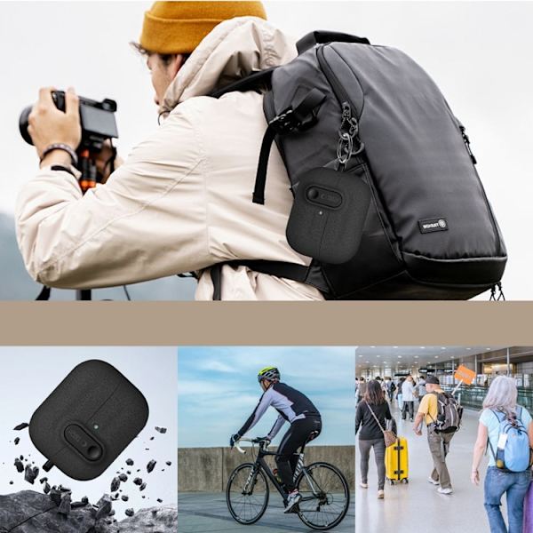 Tech-Protect Galaxy Buds 3/3 FE/3 Pro Skal Slim Hook Svart