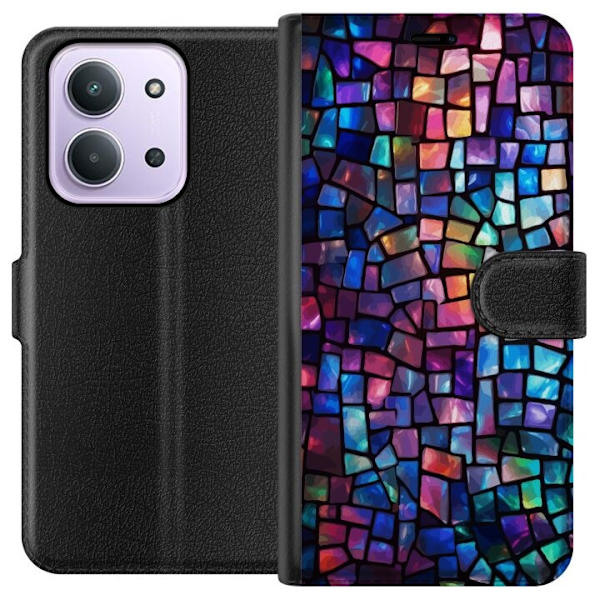Plånboksfodral till Xiaomi Redmi 15C med Disco
