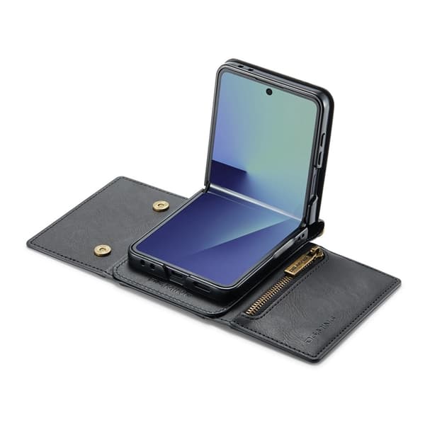 DG.MING Mobilskal till Galaxy Z Flip 7 RFID-Skydd M5 - Svart Svart