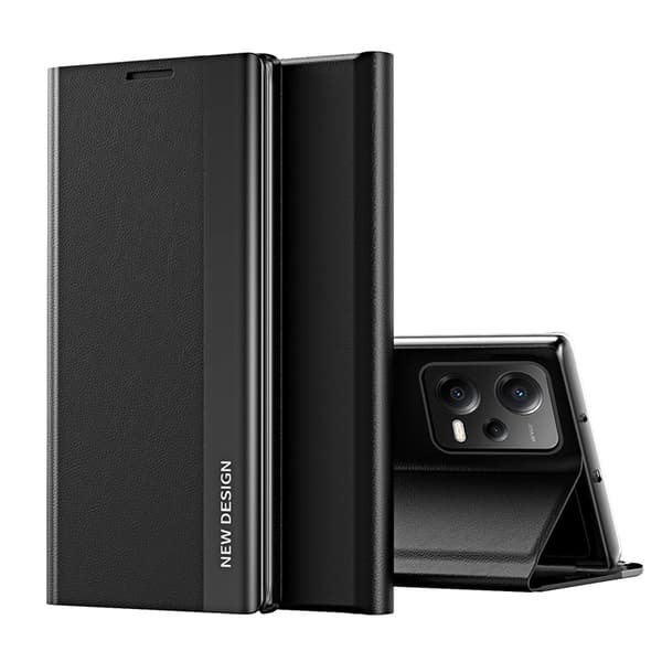 Xiaomi Redmi Note 12 5G/Poco X5 Mobilcover Sleep Pro - Sort Svart