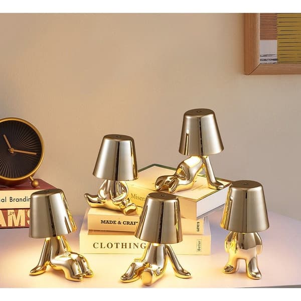 Bordslampa Vid Sängen GOLD MAN Standing (model 3) MLTL Guld