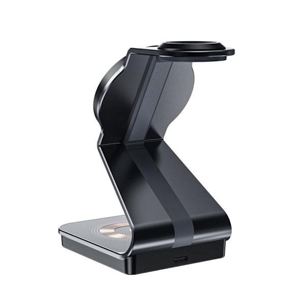 Tech-Protect 3-in-1 Trådlös laddare iPhone, Apple Watch, AirPods - Svart