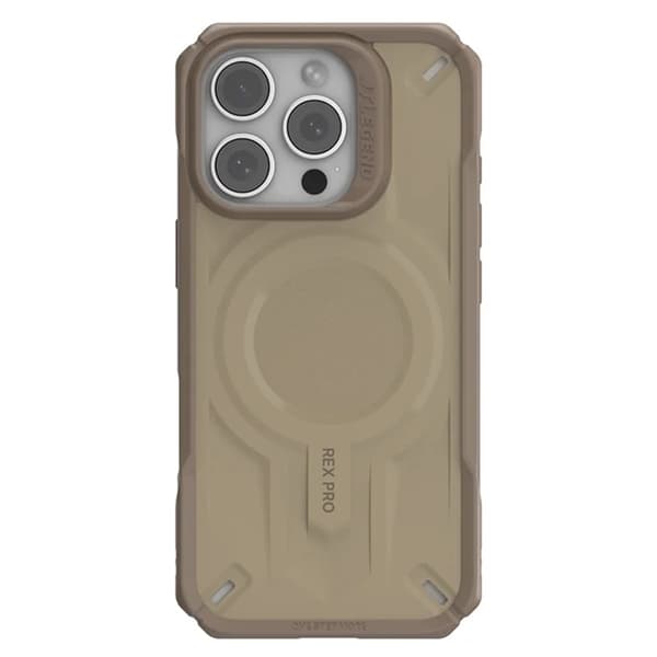 JTLEGEND REX Mobilskal till iPhone 16 Pro Magsafe Shockproof - Khaki Brun