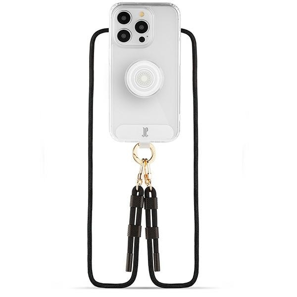 Just Elegance iPhone 15 Pro Max Skal 3in1 PopGrip Transparent