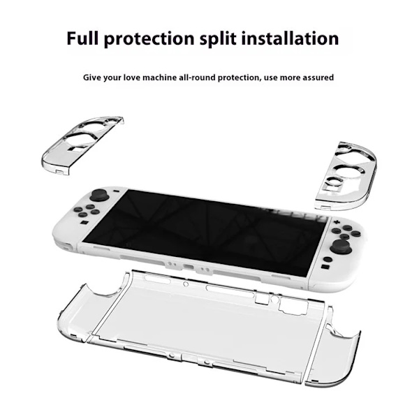 PGTECH Nintendo Switch 2 Mobilskal Spelkonsol - Transparent Transparent