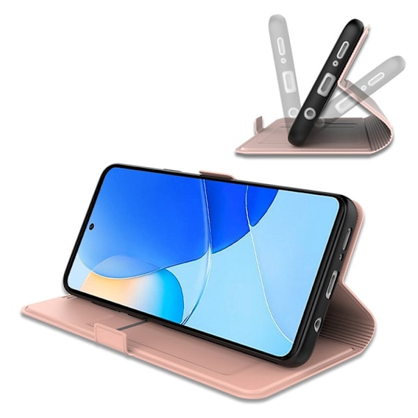 OnePlus Nord 5 Plånboksfodral Inner Shell Läder - Roséguld Roséguld