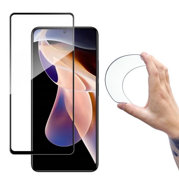 Wozinsky Xiaomi Redmi Note 11 Pro/11 Pro Plus Skärmskydd härdat glas Transparent