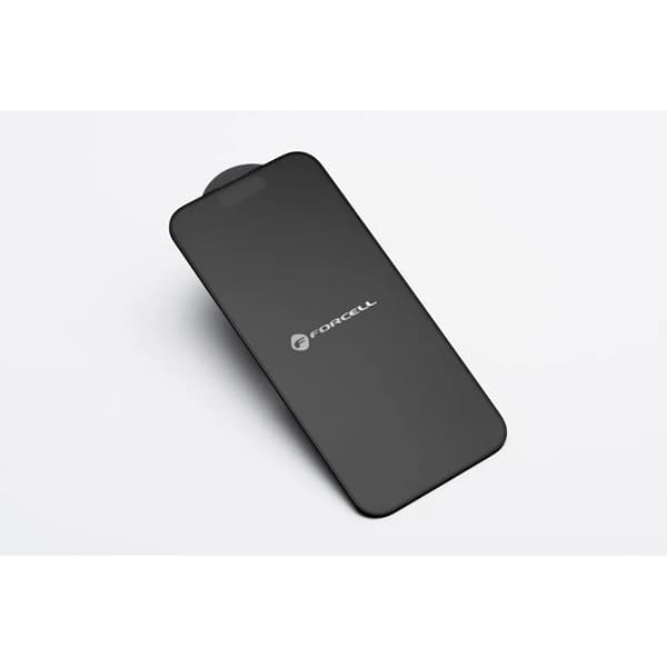 Forcell iPhone 14 Pro Max hærdet glas Skærmbeskytter Matt - Sort Black