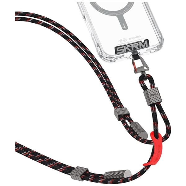 Skinarma 2in1 USB-C til USB-C kabelsnor Dyno Ve - Sort Svart
