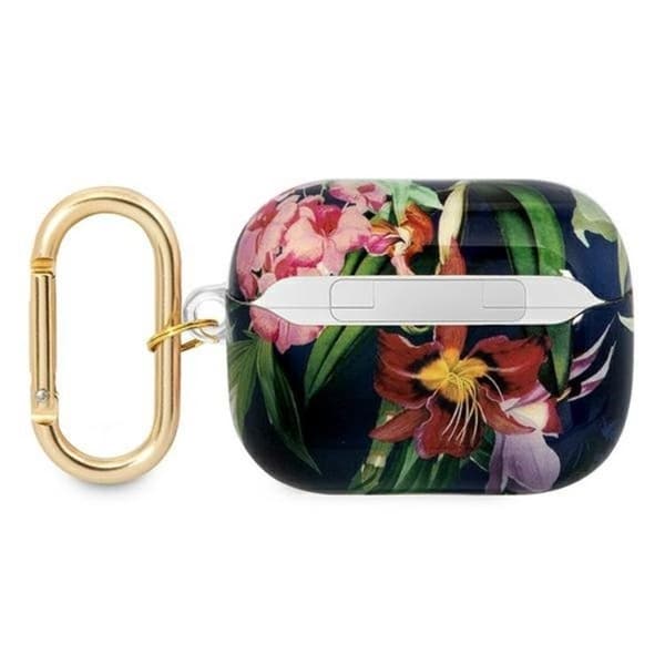 Guess AirPods Pro Skal Flower Strap Collection - Blå Blå