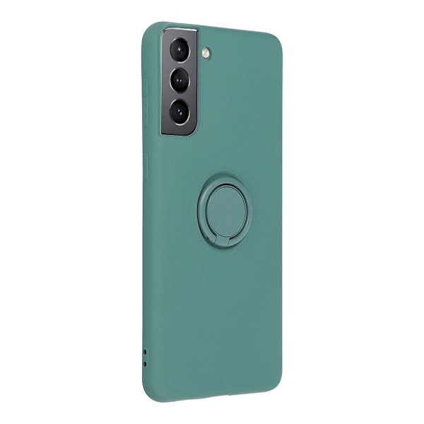 Forcell Galaxy A53 5G Skal Silikon Ring - Grön