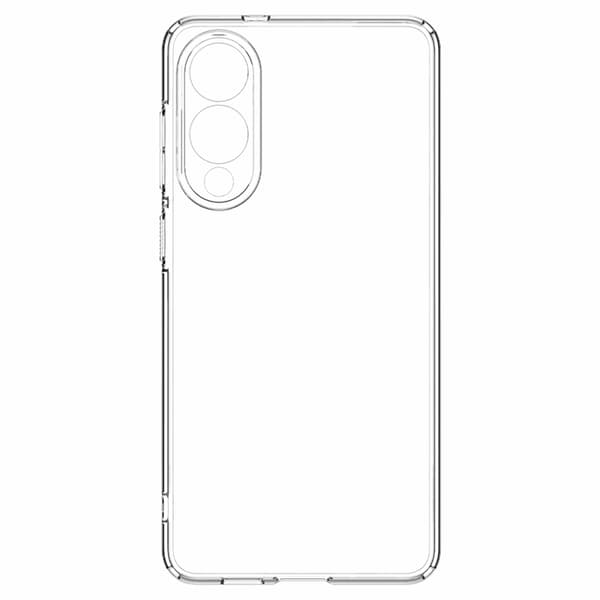 Spigen Telefontaske til Galaxy S25 Edge Flydende Krystal - Krystalklar Transparent