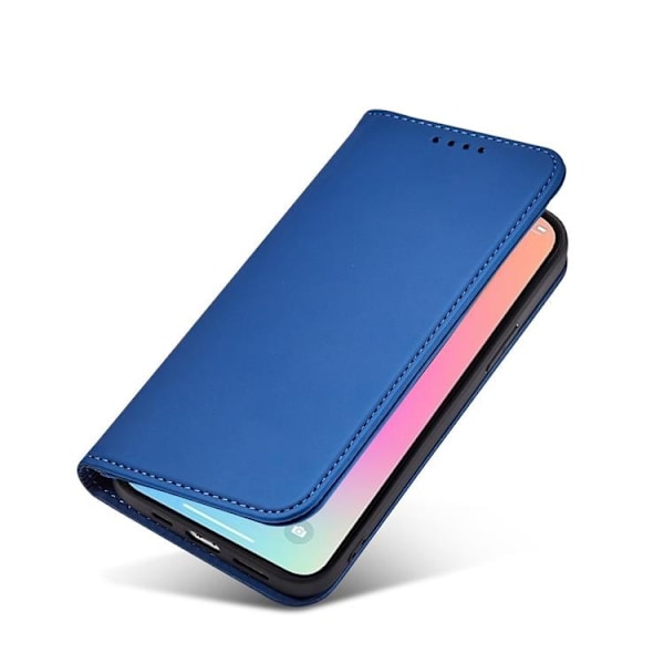 Galaxy S23 Ultra Plånboksfodral Magnet Flip - Blå Blå