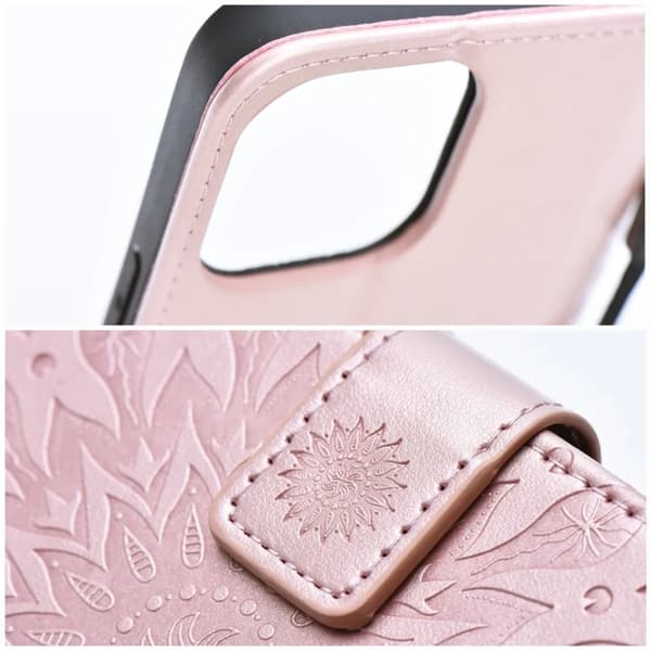 Xiaomi Redmi Note 14 Pro/14 Pro Plus Plånboksfodral Mezzo Roséguld