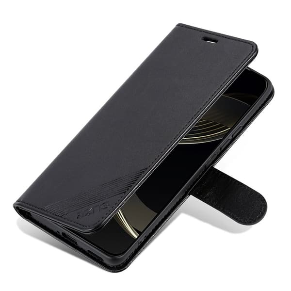AZNS Samsung Galaxy A35 5G Plånboksfodral Anti-Scratch Konstläder - Blå