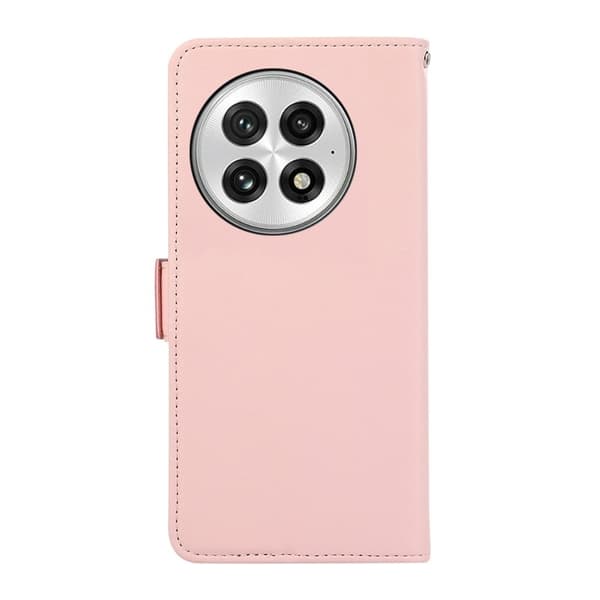 ABEEL Mobilskal till OnePlus 13 KonstLäder RFID-Skydd - Rosa