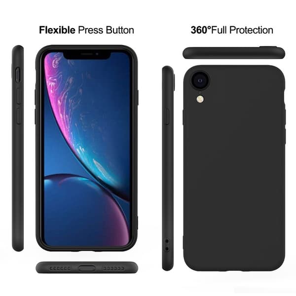 X-LEVEL Dynamic Series Mobilskal för iPhone XR 6.1 tum - Svart