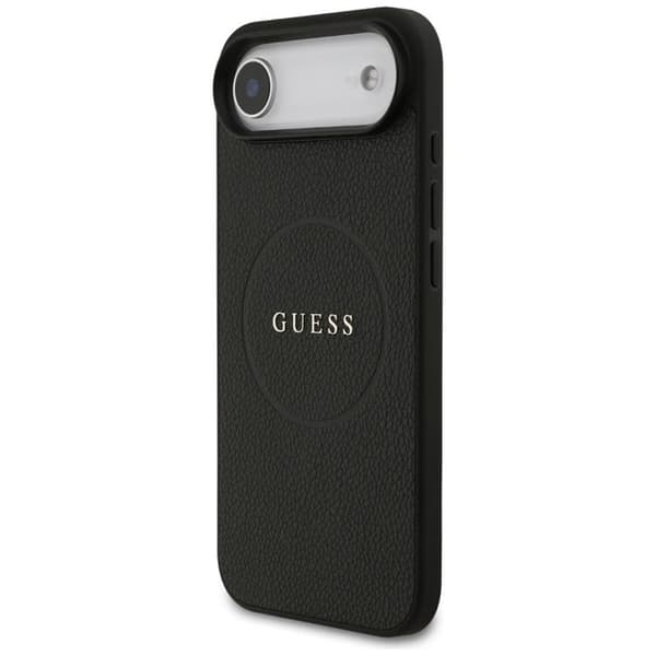 Guess Mobilskal till iPhone Air MagSafe Grained Ring - Svart Svart