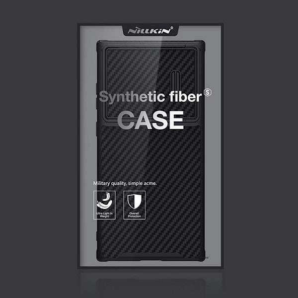 Nillkin Galaxy S23 Ultra Mobilskal Synthetic Fiber S - Svart Svart