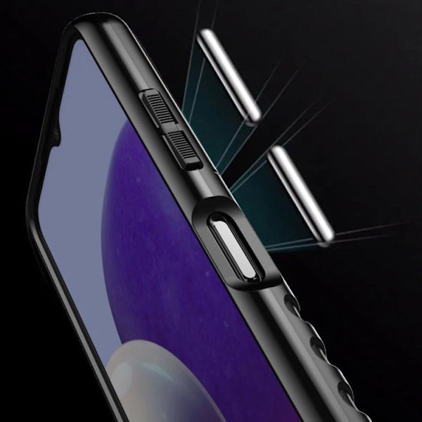 Thunder Flexible Skal Galaxy A22 - Svart Svart