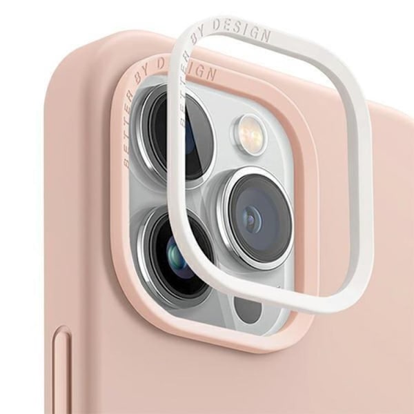 Uniq iPhone 14 Pro Max Mobiskal Lino - Rosa