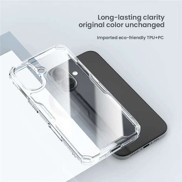 Nillkin Mobilskal till iPhone 16 Ultra Clear - Blå Blå