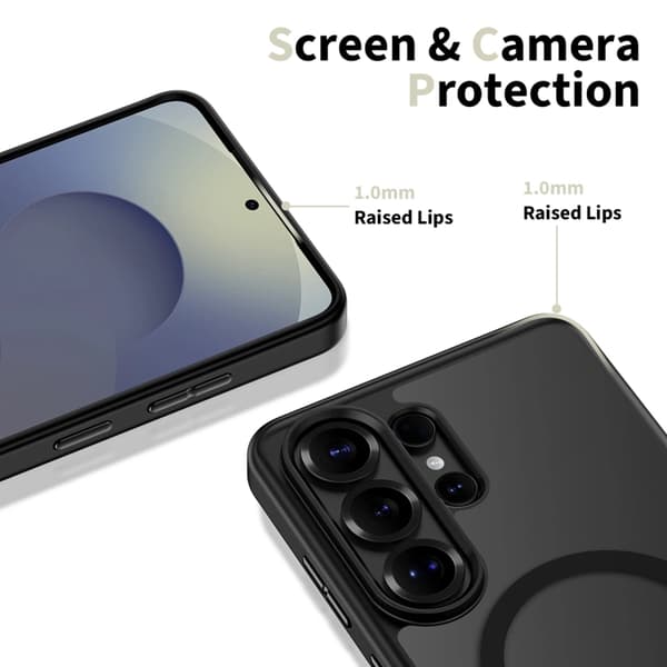 Tech-Protect Mobilcover Til Galaxy S26 Ultra Magsafe Magpeak - Sort Svart