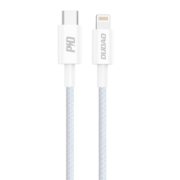 Dudao USB Type-C - Lightning Kabel PD 20W - Hvid