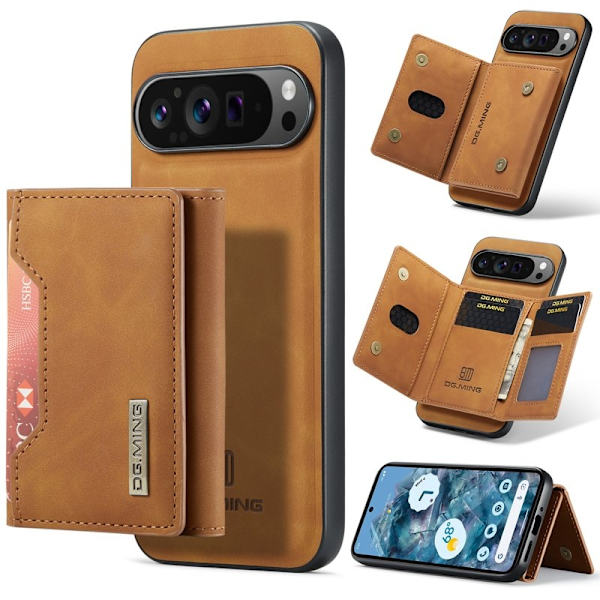 DG.MING M2 Series Mobilskal till Google Pixel 9 Pro XL - Brun