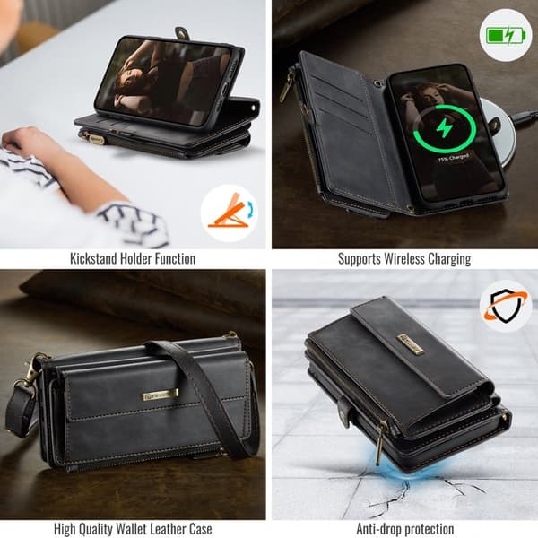 CASEME C39 Mobilskal till iPhone 11 Pro Max med RFID-Skydd - Svart