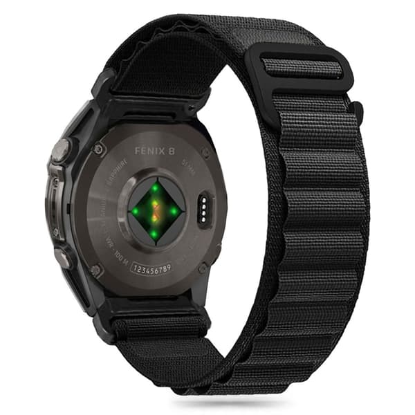 Tech-Protect Garmin Fenix 5/6/6 Pro/7/8 (47mm) /E Band Svart