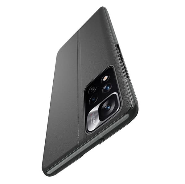 Eco Läder View Fodral Xiaomi Poco M4 Pro 5G - Röd Röd