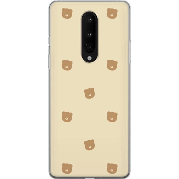 Mobilcover til OnePlus 8 med Bjørnemønster