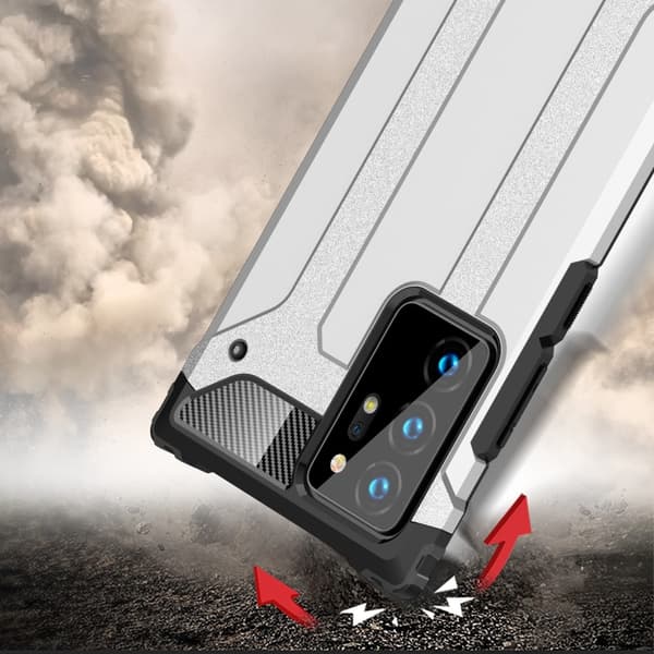 Tough Armor Cover til Galaxy Note 20 Ultra - Sort Black