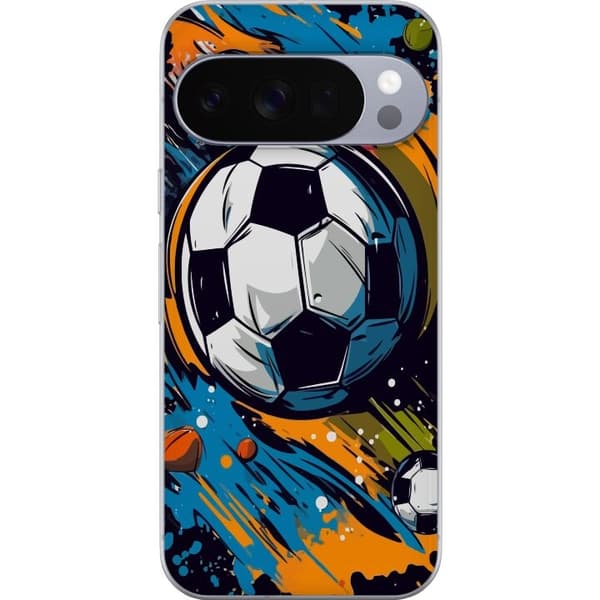 Mobilskal till Google Pixel 10 Pro XL med Fotbollar