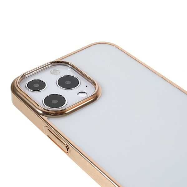 X-LEVEL Mobilskal till iPhone 13 Pro Shockproof Slim Electroplating Guld