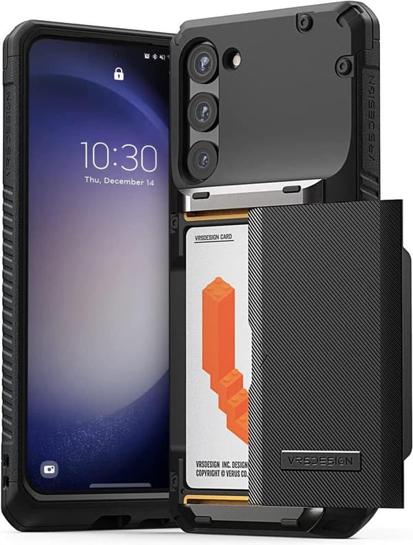VRS DESIGN Damda Glide Pro Skal Galaxy S23 Plus - Svart Svart