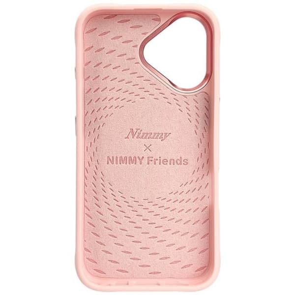 Nimmy Mobilskal till iPhone 16 MagSafe Glasses Cool Cat - Rosa