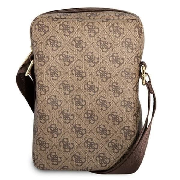Guess Datorfodral 10" Big Metall Logo - Brun Brun