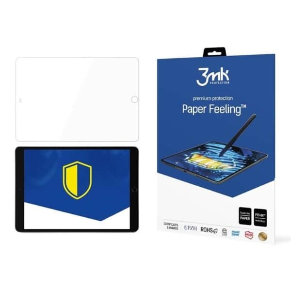 3MK iPad 10.2\" 2019/2020 Näytönsuoja - Kirkas Transparent