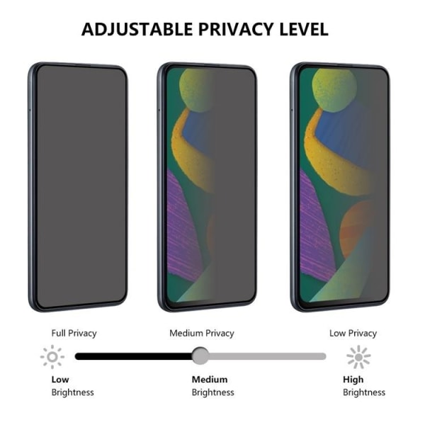 [1-PAKKAUS] Privacy-karkaistu lasinen näytönsuoja Google Pixel 8 Pro