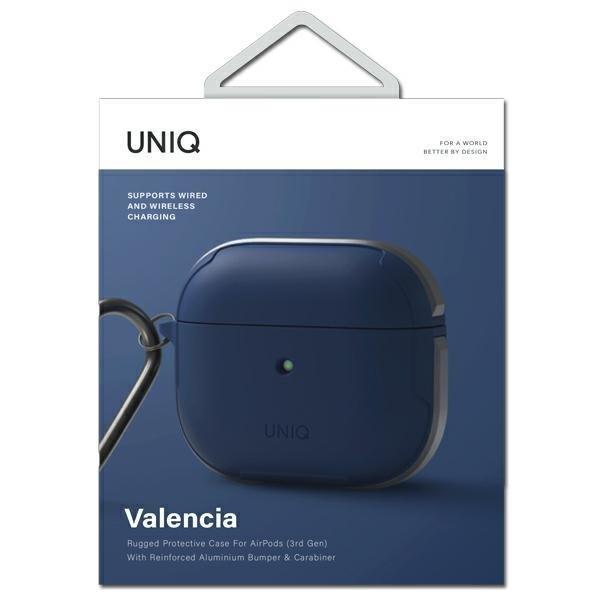 UNIQ Valencia Skal Airpods 3 - Blå