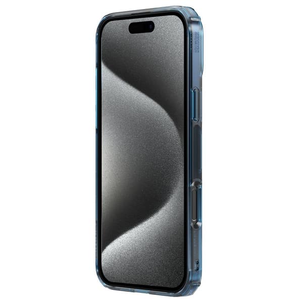 NILLKIN Pro Series Mobilskal till iPhone 16 Pro Max MagSafe TPU+PC Blå
